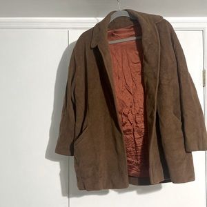 Brown heavy coat